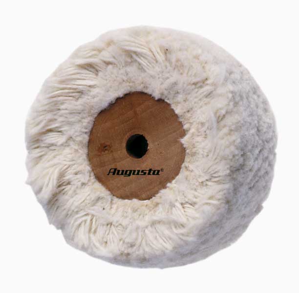 Cotton buff with wooden core 60 x 30 mm