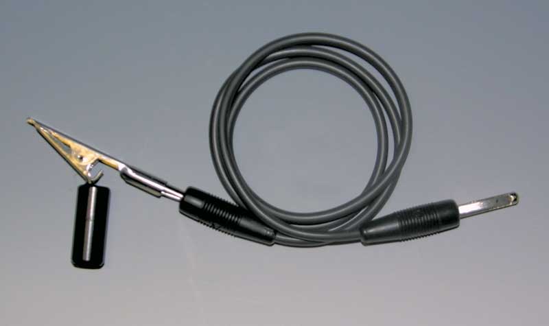 Cable with product clamp