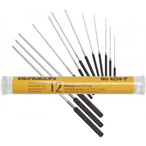 Bergeon assortment cutting broaches Bergeon assortment cutting broaches