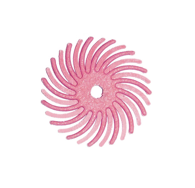 Dedeco Sunburst disc Ø 16 mm rose