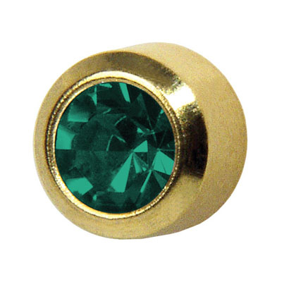 Medico ear studs, yellow Medico ear studs, yellow