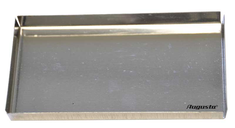 Vassoio in acciaio per mattone refrattario e carbone naturale