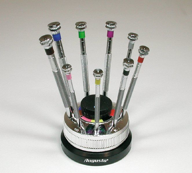 Assortment screwdriver for slotted screws
