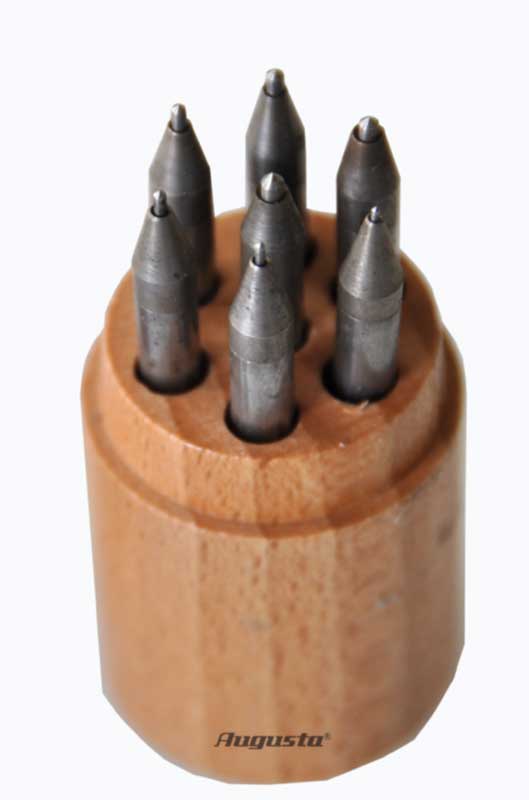 Punches with springy tip