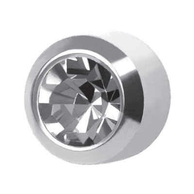 Studex Classic ear studs, white