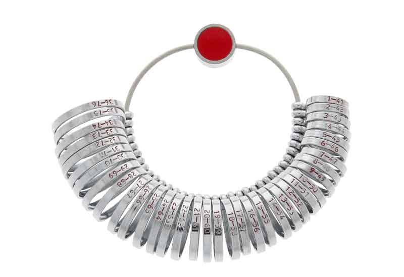 Ring size measuring tool 41 - 76 mm