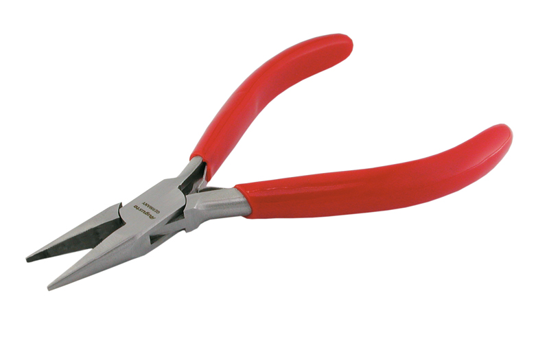 Pinza becchi piatti a punta, lisci, 130 mm Pinza becchi piatti a punta, lisci, 130 mm