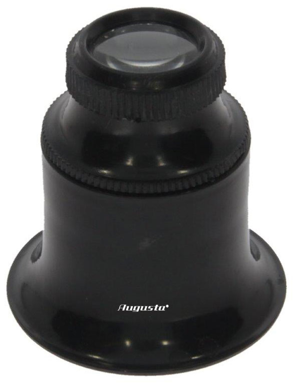 Loupe for jewels black 10X