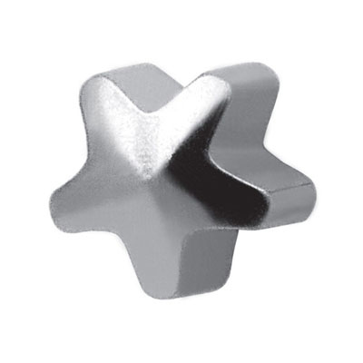 Medico ear studs, white