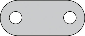 Etichette in PVC, bianche