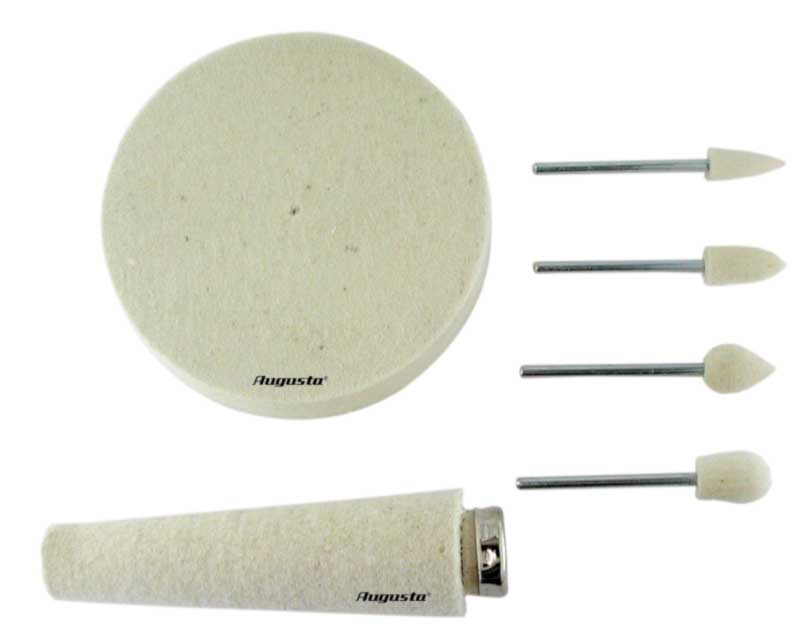 Assortimento spazzole in feltro