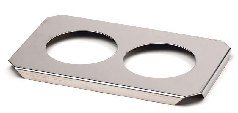 Coperchio con 2 fori per vasi