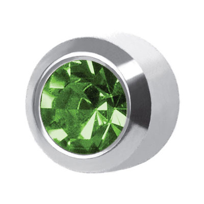 PREORECCHINI MEDICO CUORE CON BRILL. PERIDOTO PREORECCHINI MEDICO CUORE CON BRILL. PERIDOTO