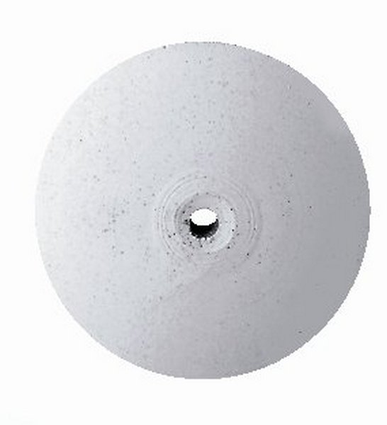 Lente bianca abrasiva in silicone