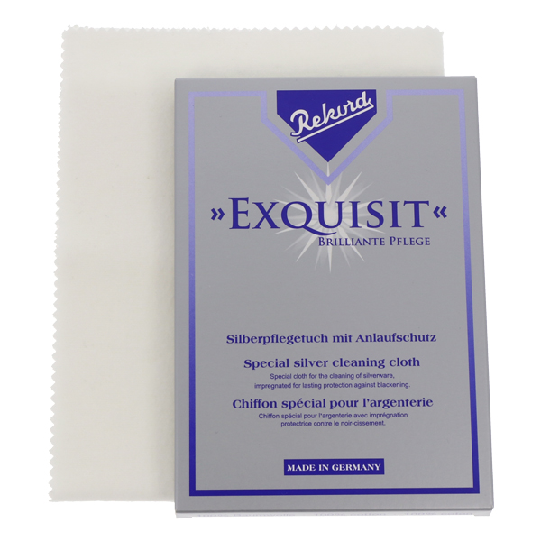 Silver polishing cloth Exquisit 30 x 35 cm