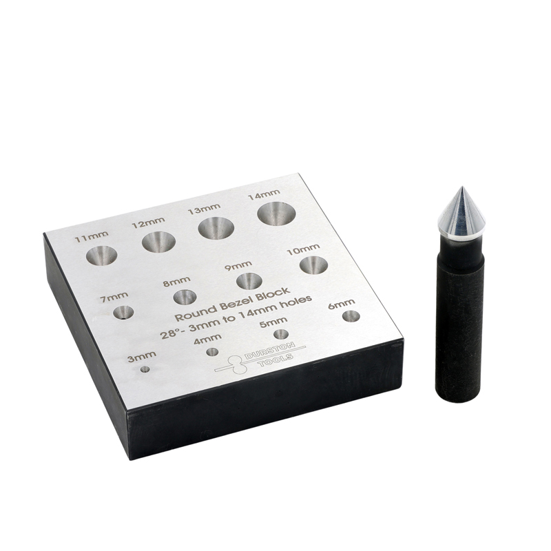 Durston round bezel block with punch