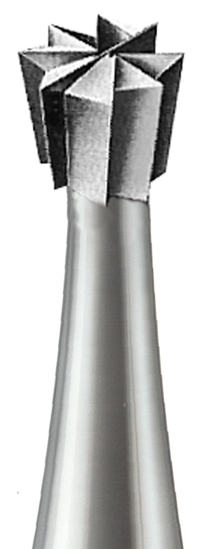 Busch Stahlfräser Form 2, umgekehrter Kegel