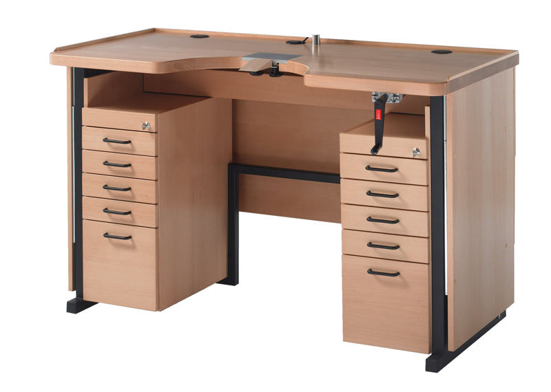 Work bench for goldsmiths