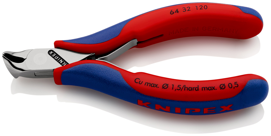 KNIPEX tronchese frontale taglio inclinato
