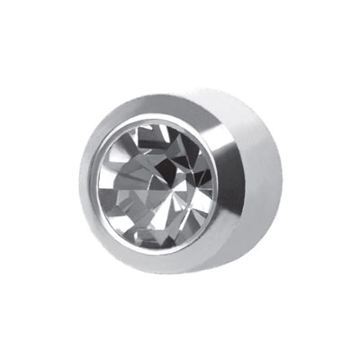 Studex Classic ear studs, white