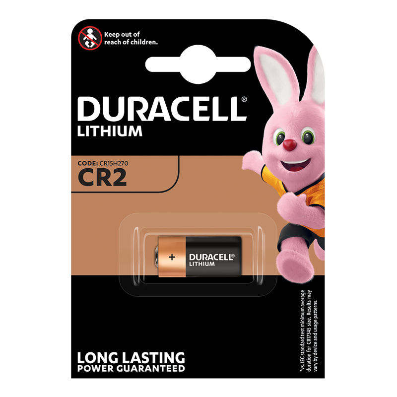 Duracell high power lithium CR2