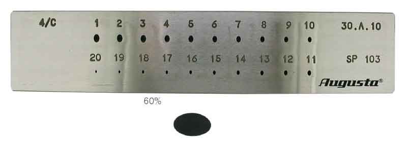 Drawplate oval Ø 6.0 - 3.0 mm