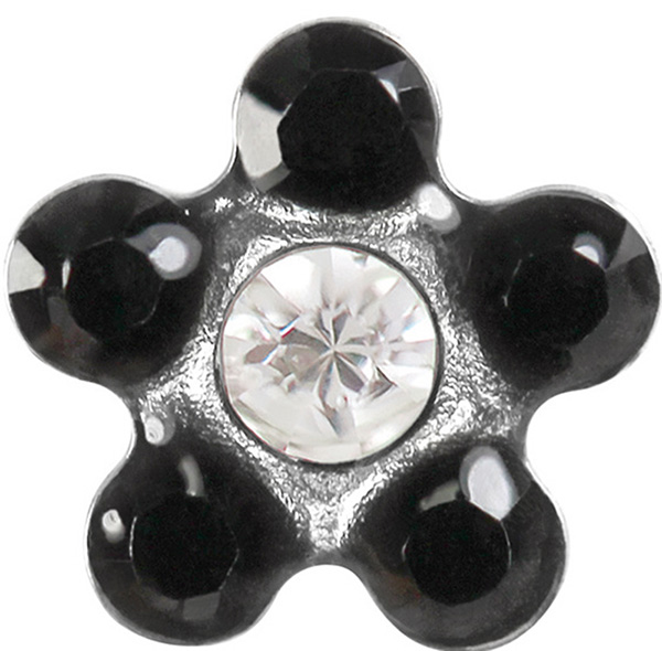 System 75 ear studs, white