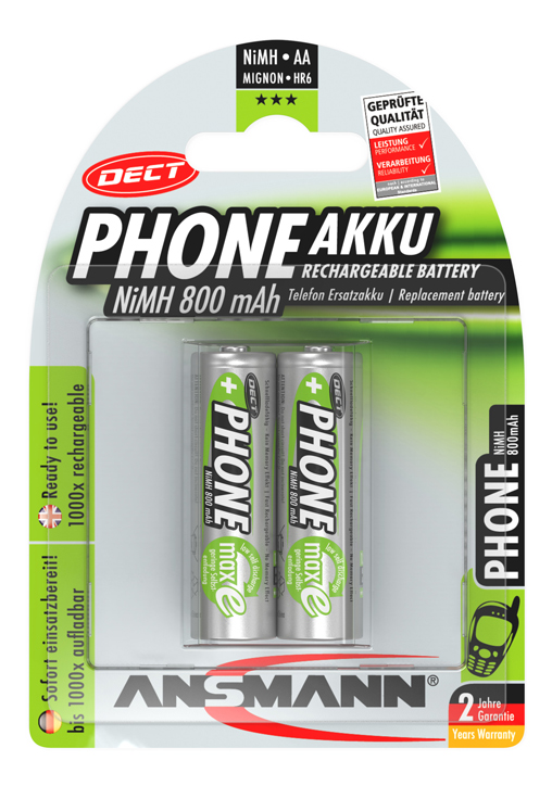 Ansmann Mignon Phone Accu 800 mAh