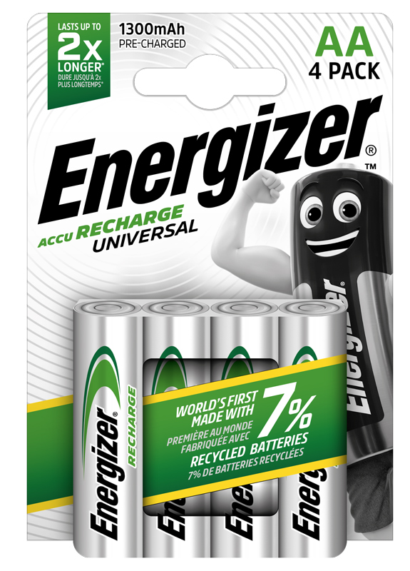 Energizer Mignon Accu Recharge Universal 1300 mAh