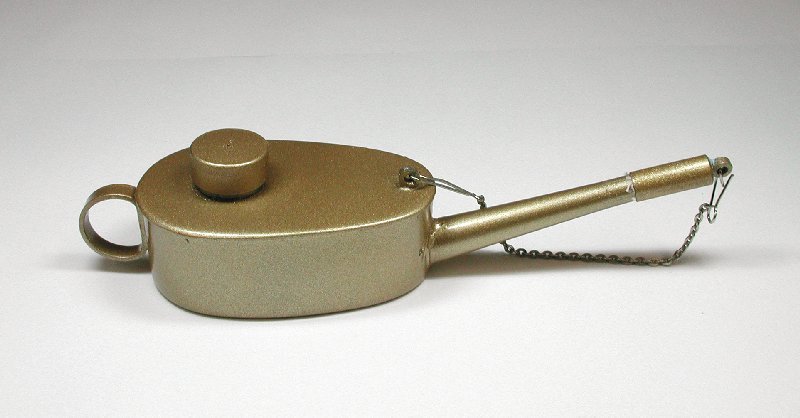 Lampada ad alcool in ottone