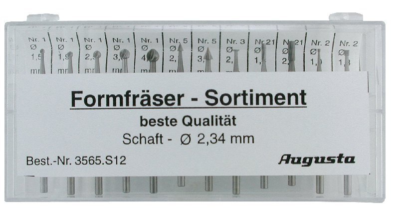 Sortiment Formfräser