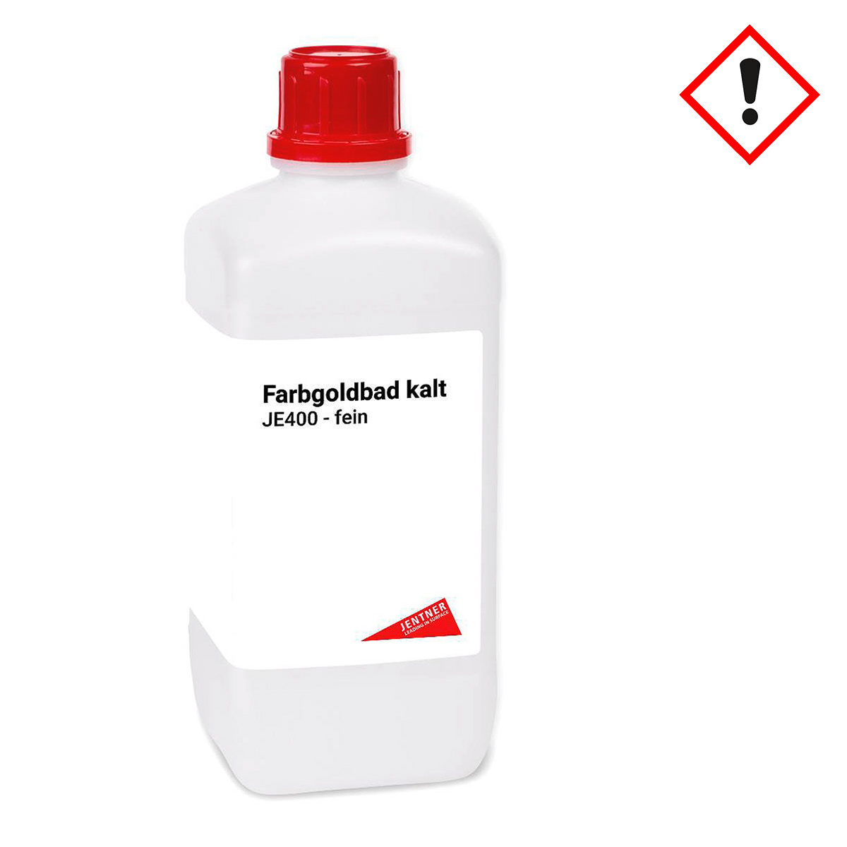 Cold gold bath JE400 fine gold 21 ct,, red, 1 l