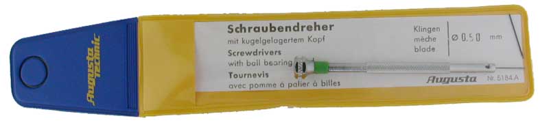 Screwdriver for slotted screws Screwdriver for slotted screws