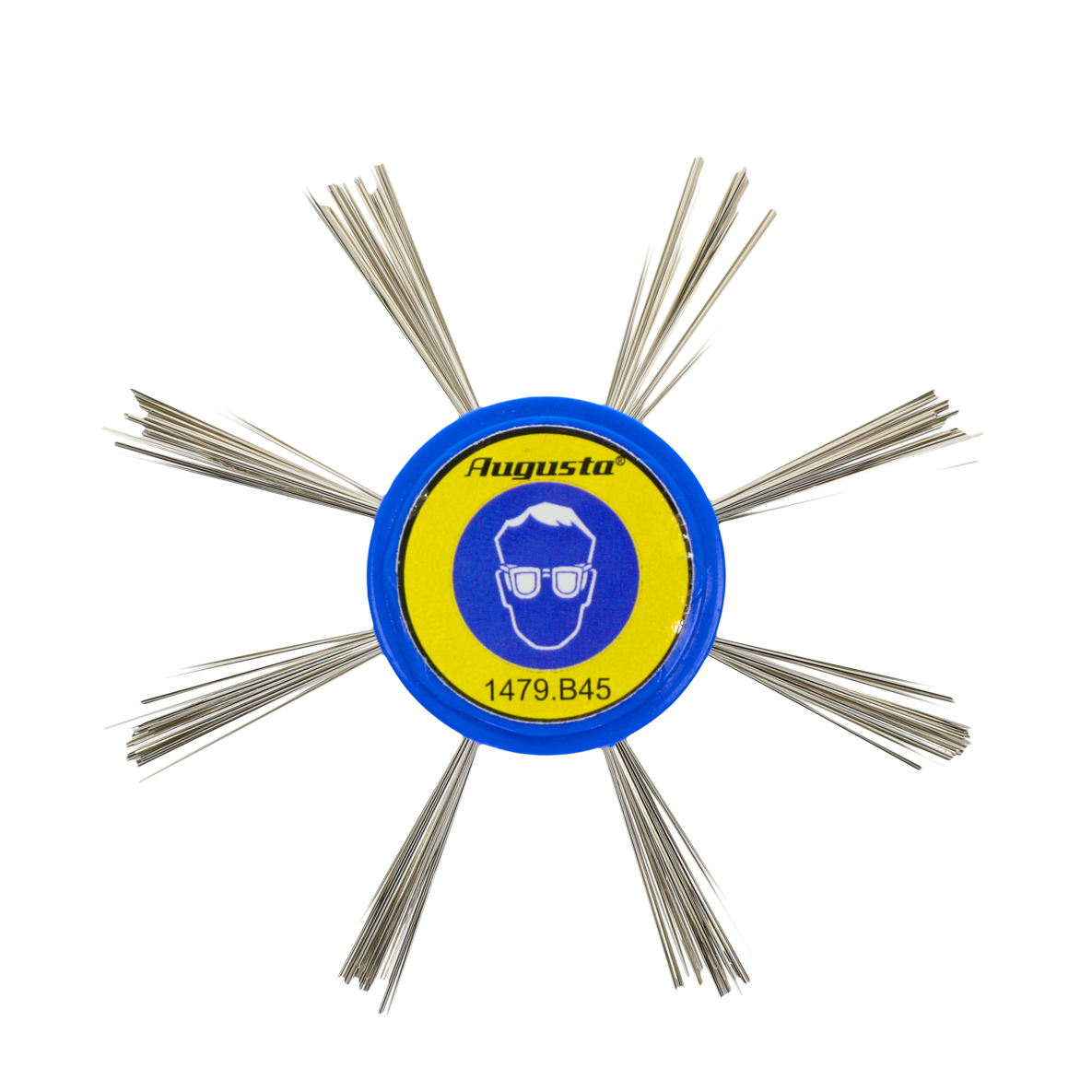 Spazzola per satinare blu