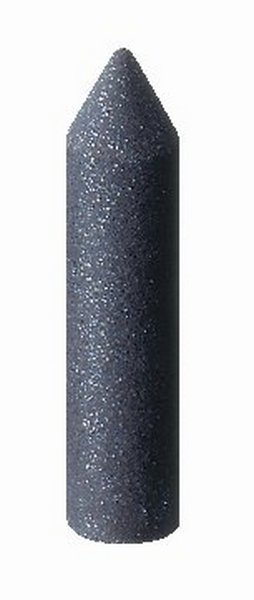 Mini punta nera abrasiva in silicone