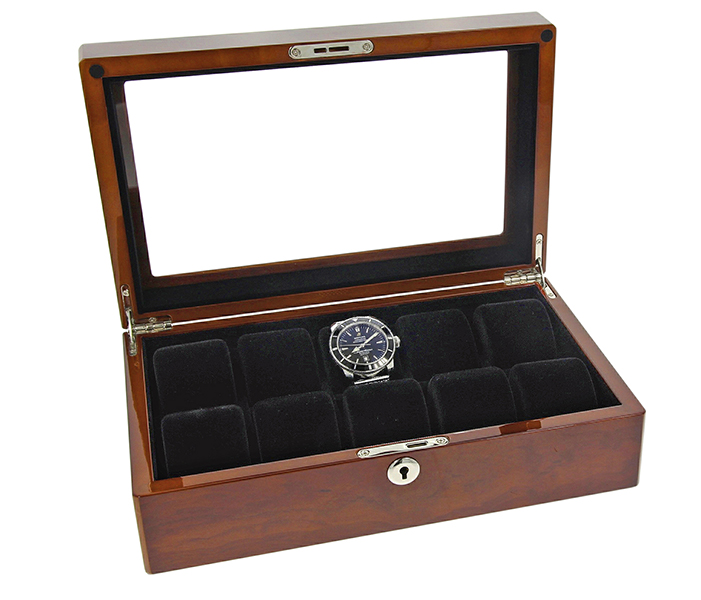 Augusta watch box buvinga for 10 watches