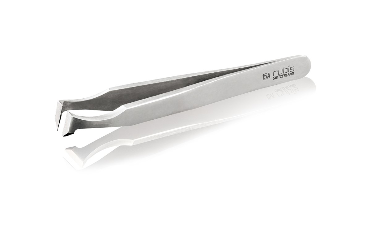 RUBIS tweezer carbon No. 15AC