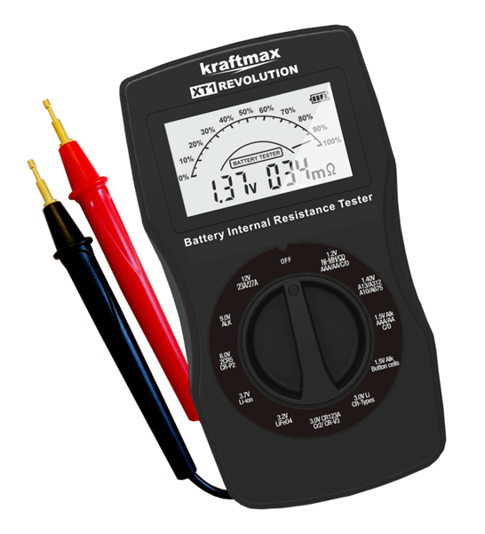 Battery tester Kraftmax XT 1for batteries and accus