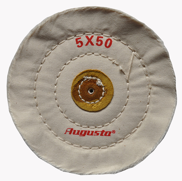 Buff Muslin white Ø 150 mm