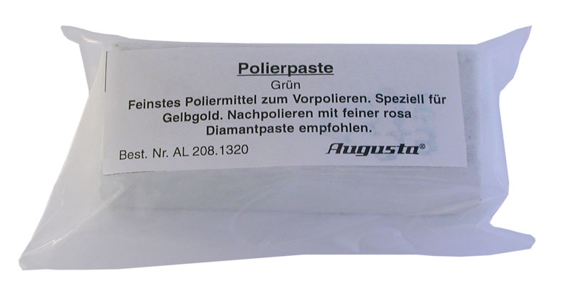 Finest polishing paste for pre-polishing