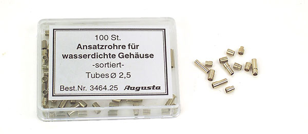 Assortimento di tubi per corone impermeabili, tubo 2,5 mm