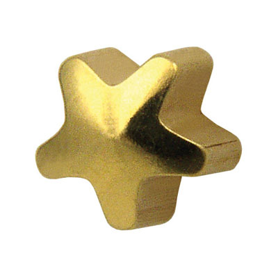 Medico ear studs, yellow