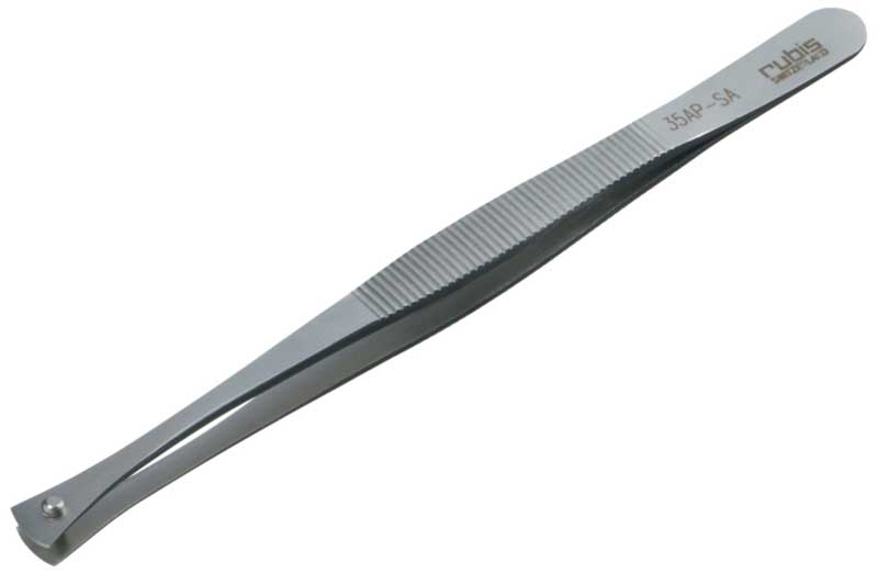 Rubis tweezer antimagnetic no. 35AP