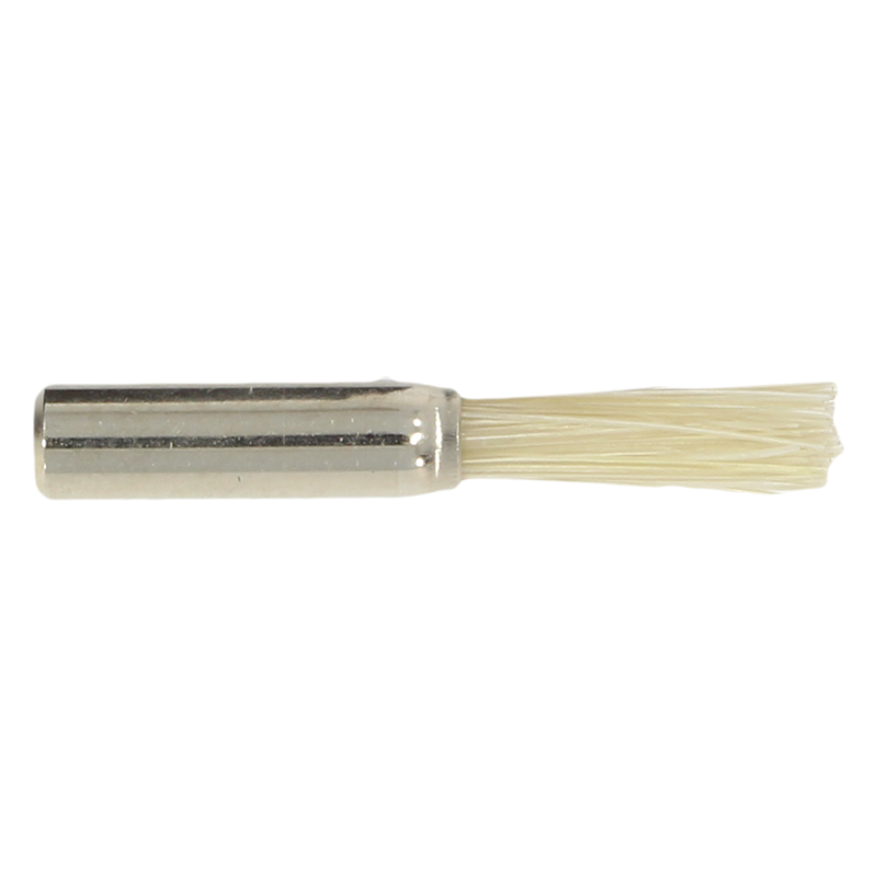 Polirapid end brush bristles white