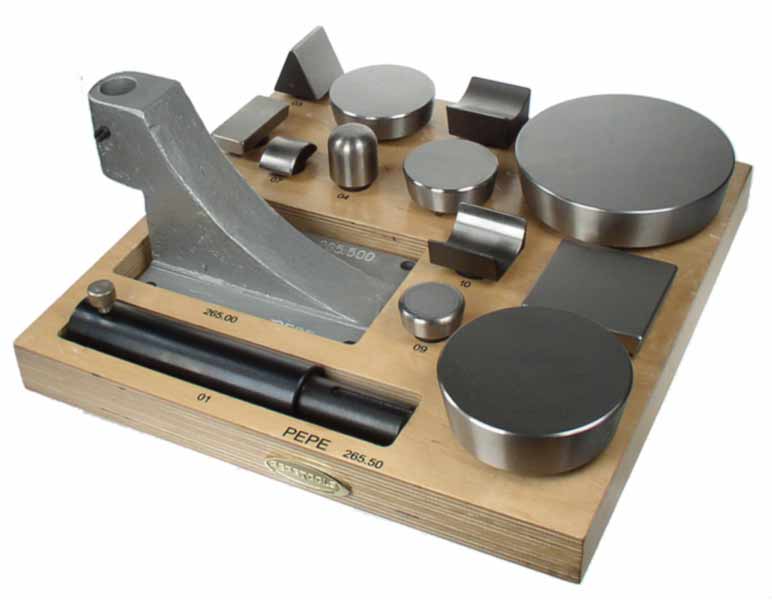 Pepetools anvil planishing set