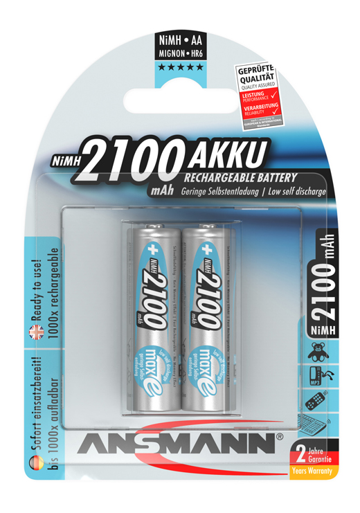 Ansmann Mignon Accu 2100 mAh