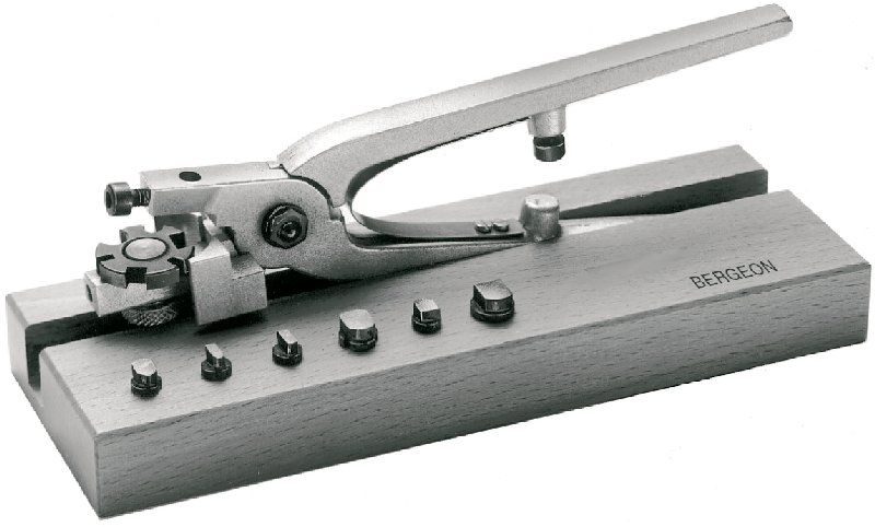 Bergeon pinza taglia pelle, cromata, 160 mm