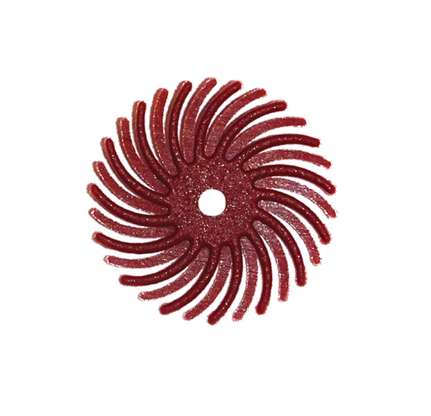 Dedeco Sunburst disc Ø 16 mm red