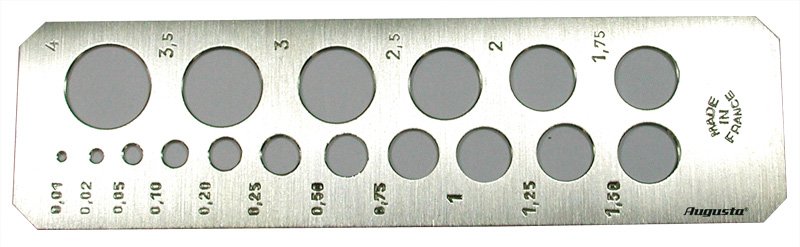 Carat gauge simple 0.001-3.0 ct