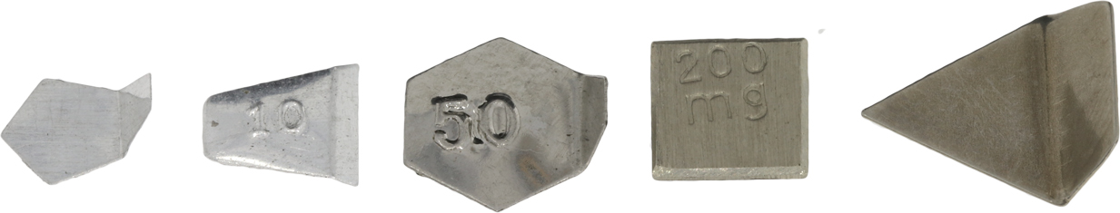 Fractional weight for scales Fractional weight for scales